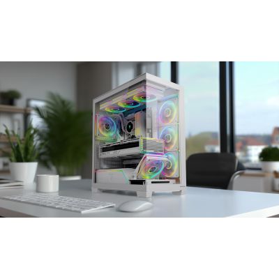 2. MODECOM VOLCANO STELLAR PLUS MIDI CASE WHITE