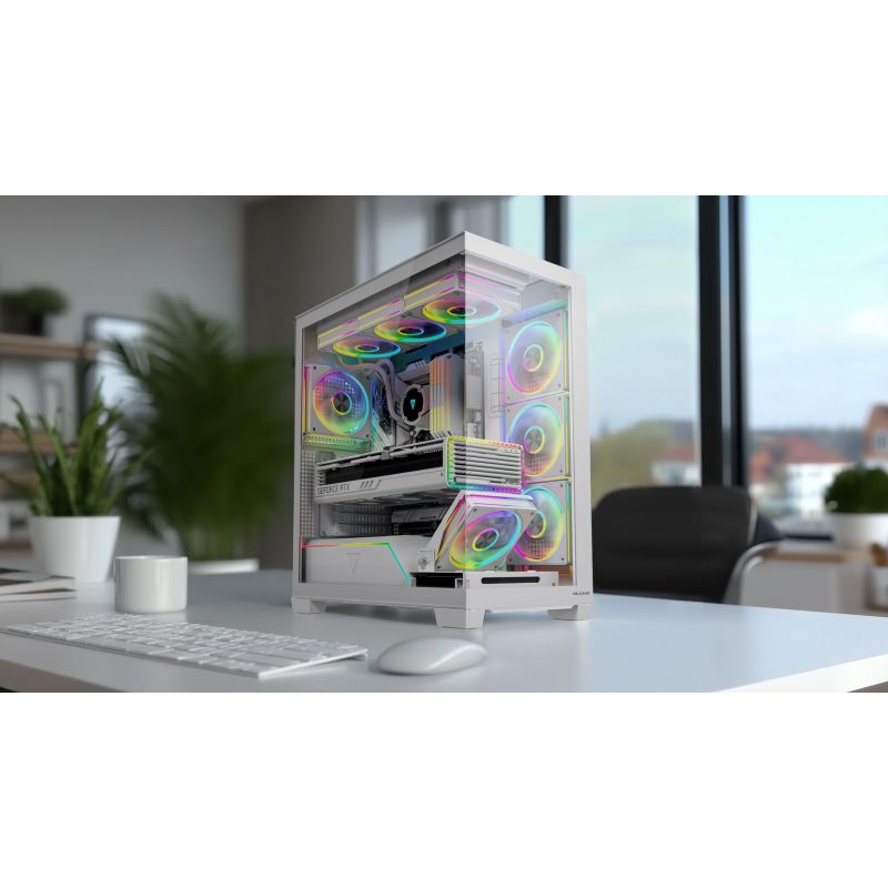 2. MODECOM VOLCANO STELLAR PLUS MIDI CASE WHITE