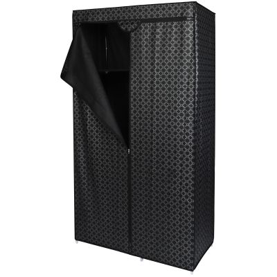 16. TEXTILE WARDROBE 90x45x170CM ORNAMENT 45207