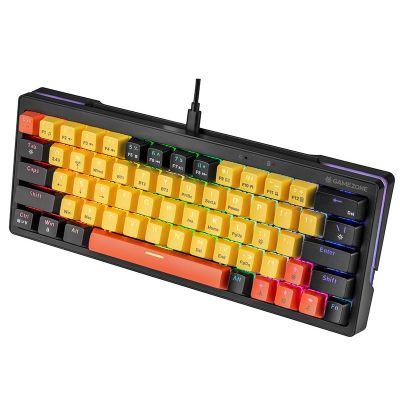 4. Tracer GAMEZONE EVO2 HOT SWAP 63 Mechanical Keyboard (Yellow) TRAKLA47302