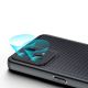 6. Dux Ducis Fino case cover covered with nylon material Oppo Reno7 Pro 5G black