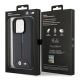 8. BMW Quilted Tricolor iPhone 15 Pro Case - Black