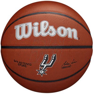 2. Wilson Team Alliance San Antonio Spurs Ball WTB3100XBSAN