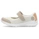 13. Comfortable Rieker W RKR575A openwork shoes, beige