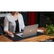 3. Twelve South DeskPad vegan leather - vegan leather desk pad (black)