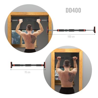 4. HMS DD400 pull-up bar with spirit level, width 70-106 cm