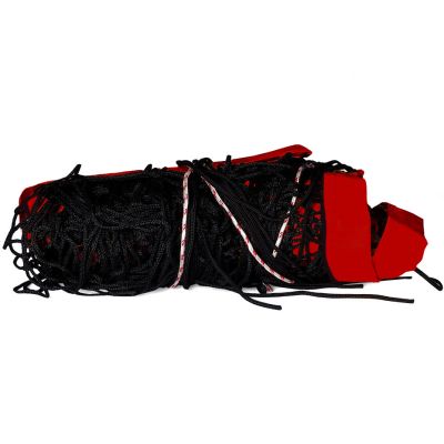9. Netex beach volleyball net, black, stiffened sides, SI-PLAŻ/PR