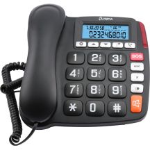 Olympia 4520 Analog Phone Black, White