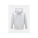 3. Peak Performance M Original Small Logo Zip Hood sweatshirt white