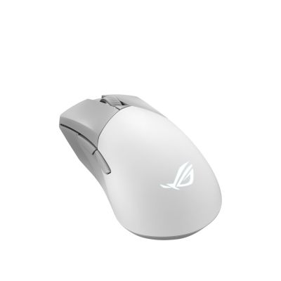 Asus Mouse ASUS ROG Gladius III Wireless Aimpoint White Right RF Wireless + Bluetooth + USB Type-A Optical 36000 DPI