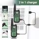 10. Baofeng BF-T25E walkie-talkie green, 2 pieces