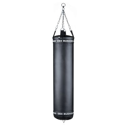 5. PREMIUM Punching Bag - SBRX Black - Empty - 130cm | DBX Bushido