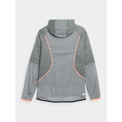 4. Men's trekking jacket with primaloft® black insulation eco filling 4F 4FSS23TDJAM101-24S