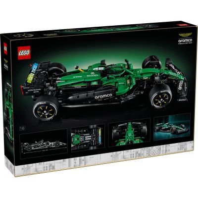 2. LEGO Technic 42240 - Aston Martin Aramco AMR25 F1 car