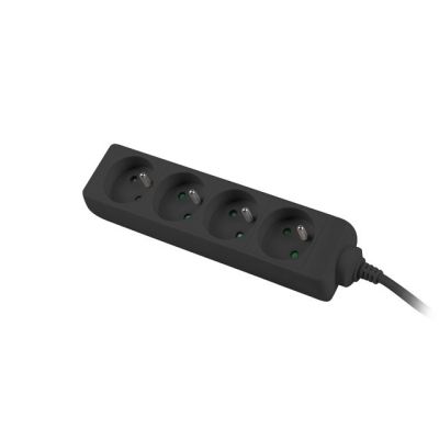 4. Lanberg PS0-04E-0100-IEC-BK extension cable (1m; black)