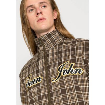 6. Sean John Vintage Pinstripe Check Trackjacket M 6078110