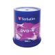 2. DVD Verbatim 43551 (4.7GB; 16x; 100pcs; Cake)