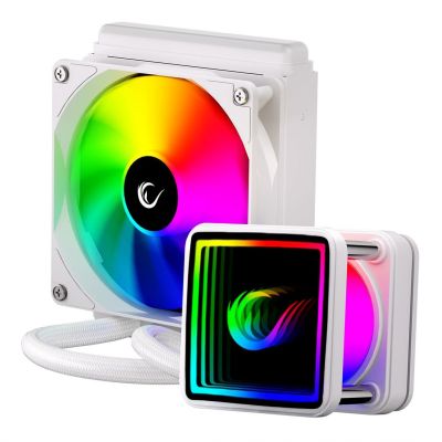 2. RAMPAGE INFINITE V120 WHITE Liquid Cooling