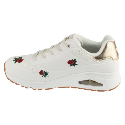 2. Skechers Uno – Champagne and Roses 177862-WRD White 36