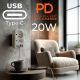 11. MACLEAN 2-Socket Power Outlet + 4x USB MCE249 F/W