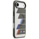 4. BMW M IML Metal Buttons Tricolor Lines MagSafe Case for iPhone Air - Gray