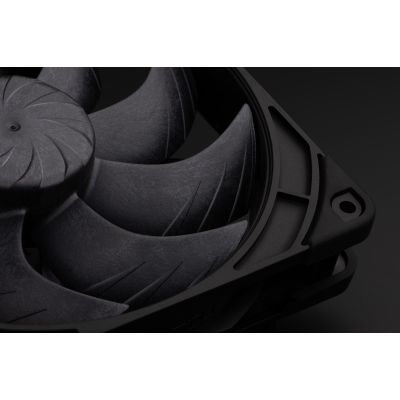 12. NOCTUA 140mm fan NF-A14x25 G2 PWM chromax black