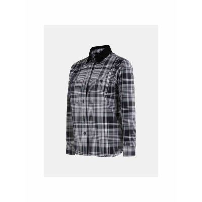 2. Peak Performance W Heavy Cotton Shirt Black Checkered