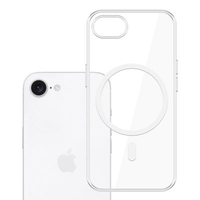13. 3mk Clear MagCase for Apple iPhone 16E - transparent