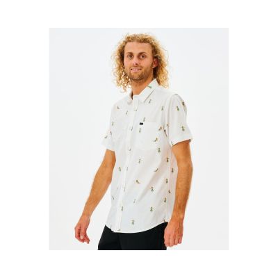 3. RIP CURL Hula Breach S/S Shirt white