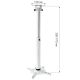3. Techly ICA-PM 104MW Projector Mount Ceiling White