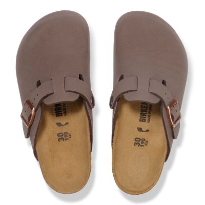 6. Birkenstock BOSTON KIDS BS 1030809 MOCCA clogs (narrow width)