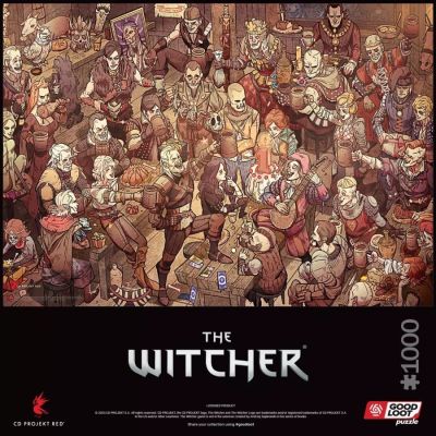5. Good Loot: The Witcher - Birthday puzzle, 1000 pieces