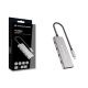 7. Conceptronic HUBBIES16G USB 3.2 Gen 2 (3.1 Gen 2) Type-C Hubs and Hubs 10000 Mbit/s Gray