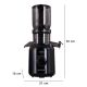 25. ELDOM SLOW JUICER PJ350 250 W BLACK TWO FILTERS NEW GENERATION HEAVY PRESS