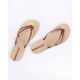 5. Ipanema Bossa Fem women's summer beach flip-flops beige (82067-21975)