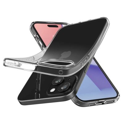 7. Spigen Liquid Crystal iPhone 15 Plus Case - Clear