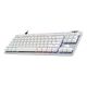 6. Logitech G PRO X TKL Rapid White Keyboard
