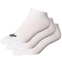 adidas ORIGINALS Trefoil Liner S20273 Socks 3 Pack White