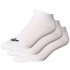 adidas ORIGINALS Trefoil Liner S20273 Socks 3 Pack White