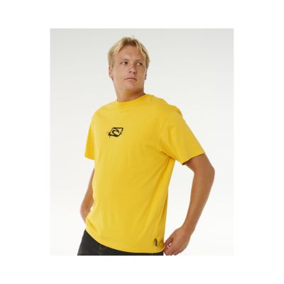 6. RIP CURL Medina Inner Vision Spray Tee Yellow