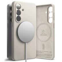 Ringke Silicone MagSafe Case for Samsung Galaxy S26 - Beige