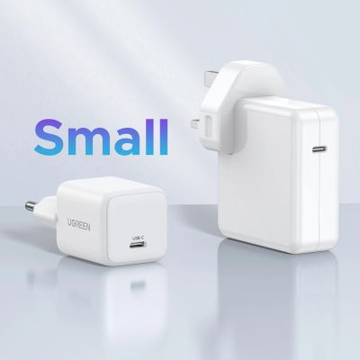 5. Ugreen Nexode N Series X512 20W GaN 1x USB-C Wall Charger - White