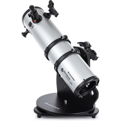 7. Celestron StarSense Explorer 150mm Reflector 459x Telescope Black, Silver