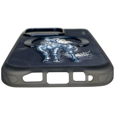 4. Nimmy Magnetic Fantasy Animal MagSafe Case for iPhone 16 Pro - Blue