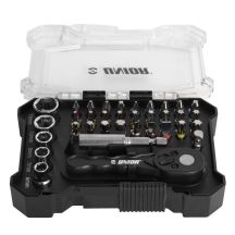 UNIOR 35-Piece Bit and Socket Set