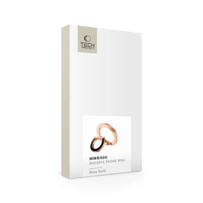 7. Tech-Protect MMR400 Lamano Magnetic Ring for Phone - Rose Gold