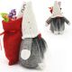 8. DECORATIVE SANTA CLAUS WITH GIFT BAG 15CM RED