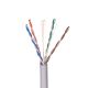 3. Alantec U/UTP Cat.6 Network Cable, LSOH, Dca 4x2x23 AWG, 1Gb/s (10Gb/s up to 55m), 450 MHz, Gray, 305m (KIU6LSOH305D)