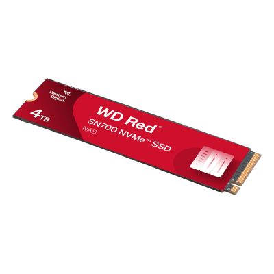 3. WD Red SN700 WDS400T1R0C SSD (4 TB ; M.2; PCIe NVMe 3.0 x4)