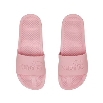 2. Kubota basic plain pink pool flip-flops K25SS-101-001-28-1